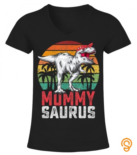 Mummysaurus T Rex Dinosaur Mummy Saurus Family Matching T Shirt