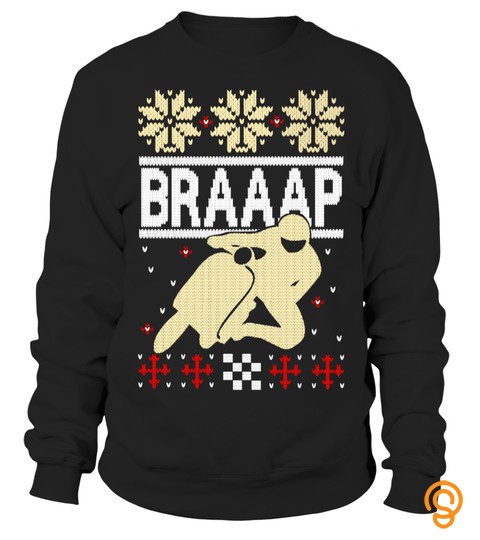 Scooter BRAAAP Ugly Christmas Sweater