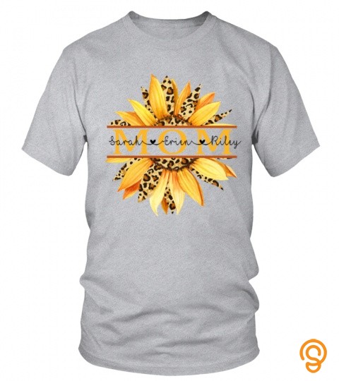 Custom Sunflower Mom Shirt