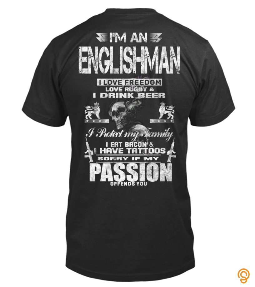 I'M AN ENGLISHMAN   LOVE RUGBY
