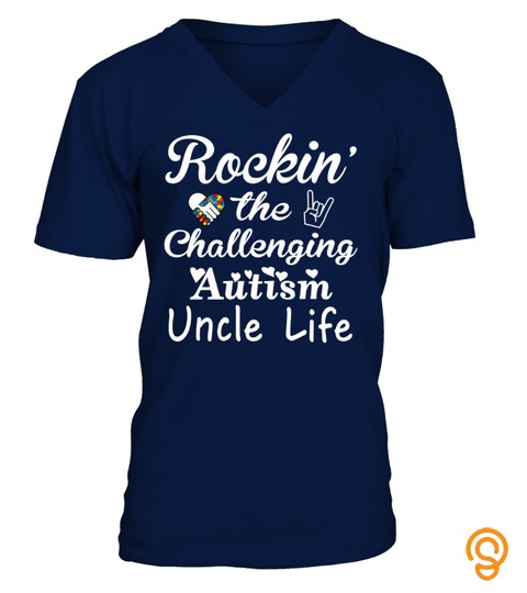 Autism Uncle Awareness Shirt