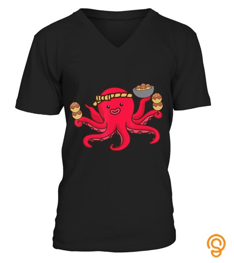 Takoyaki Octopus Balls  T Shirt