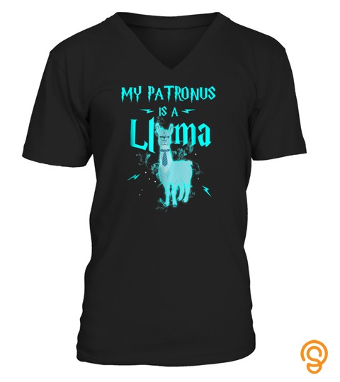 My Patronus Is A Llama Shirt   Funny No Prob Magic Tee