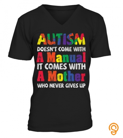 Autism Awareness Proud Mom Mother Autistic Kids Awareness Premium T Shirt