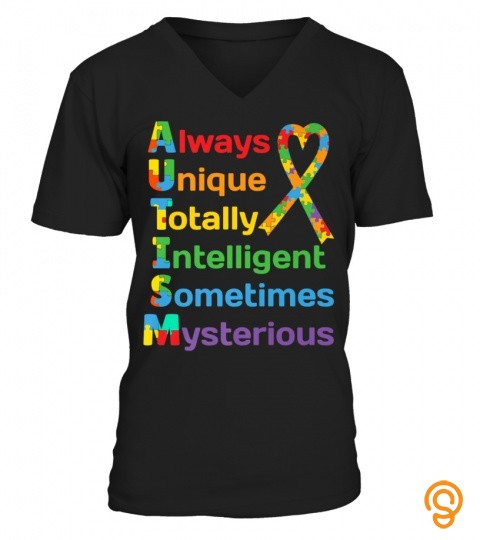 Autism Awareness For Proud Mom Dad Support Autistic Kids Premium T Shirt