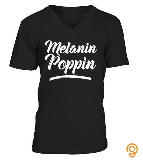 Melanin Poppin African American Hoodie