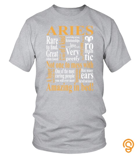 Aries Amazing In Bed  T Shirt