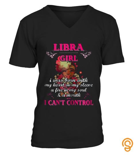Im A Libra Girl Funny Birthday T Shirt