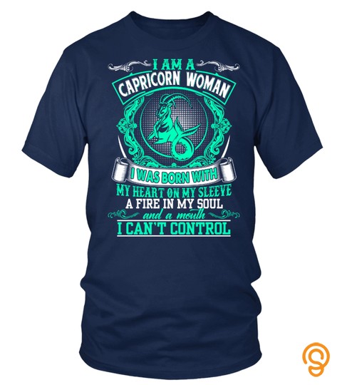 I'm A Capricorn Woman Funny Tshirt