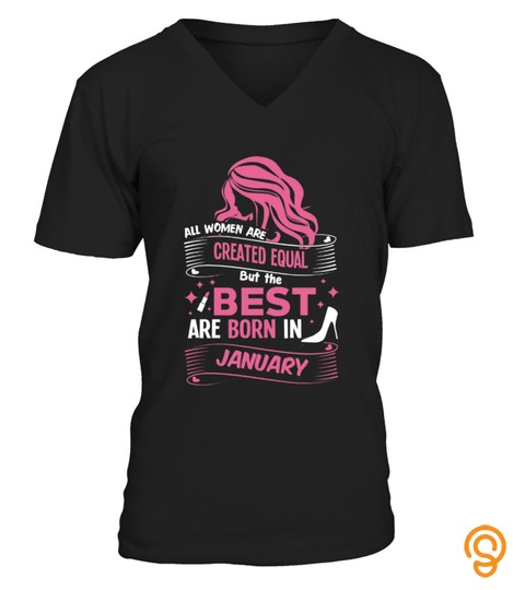 Best Are Born In January T shirt Capricorn Aquarius Birthday