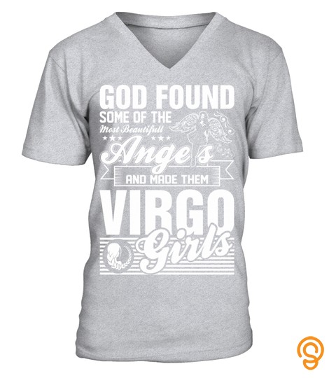 God Found Angels Virgo Girls T Shirt