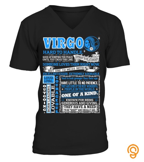Funny Zodiac Virgo T Shirt (62)