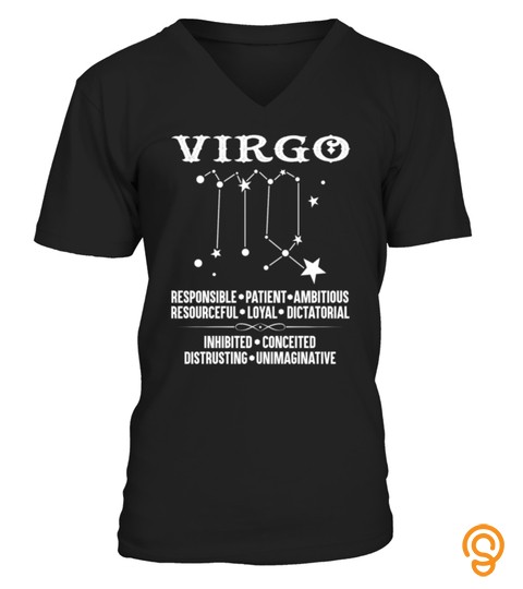 Funny Zodiac Virgo T Shirt (48)