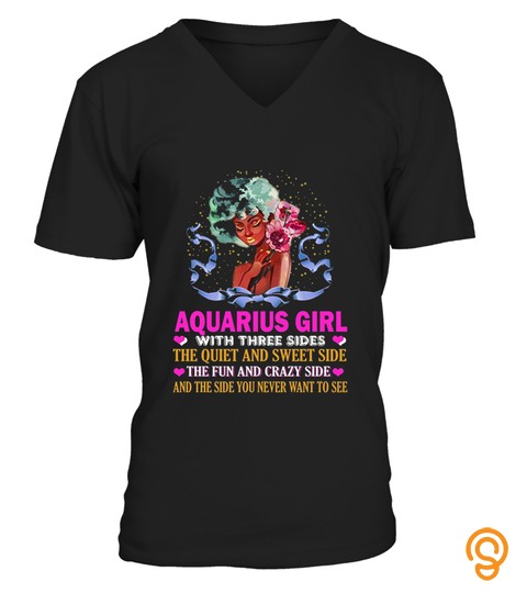 Aquarius Girl Has Three Sides