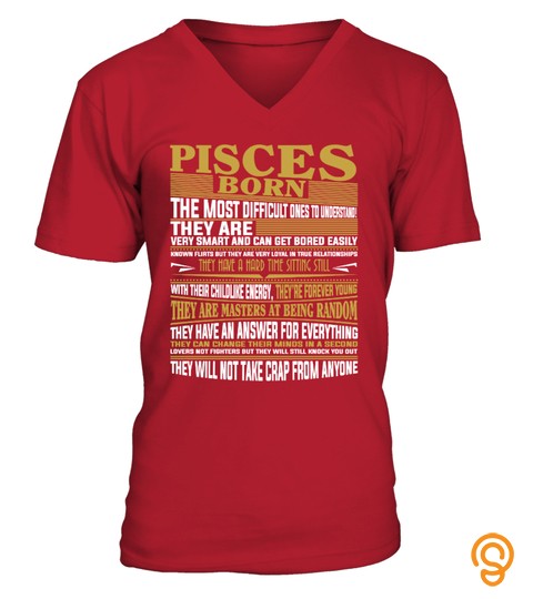 Pisces Horoscope facts shirts