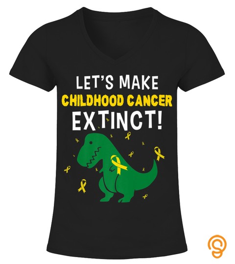 childhood cancer dinosaur funny Premium T Shirt