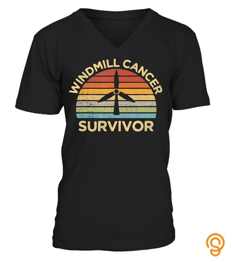 Windmill Cancer Survivor Vintage Shirt Merch