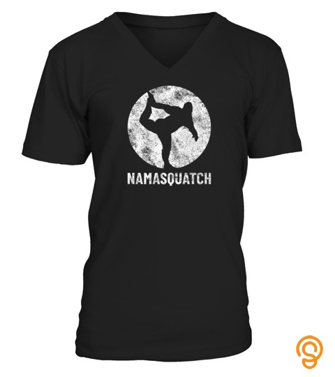 Namasquatch Tshirt Bigfoot Sasquatch Yoga Dancer Namaste Tshirt   Hoodie   Mug (Full Size And Color)