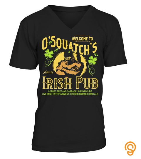 O'squatch's Irish Pub Shirt Merch