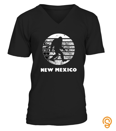 FUNNY VINTAGE BIGFOOT UFO ABDUCTION NEW MEXICO TSHIRT   HOODIE   MUG (FULL SIZE AND COLOR)