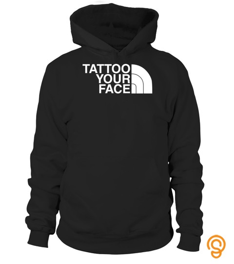 Tattoo Your Face Pullover Hoodie