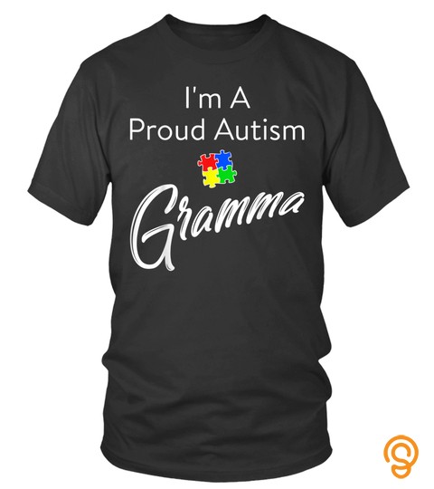 Autism Awareness ∣ I'm A Proud Autism Gramma
