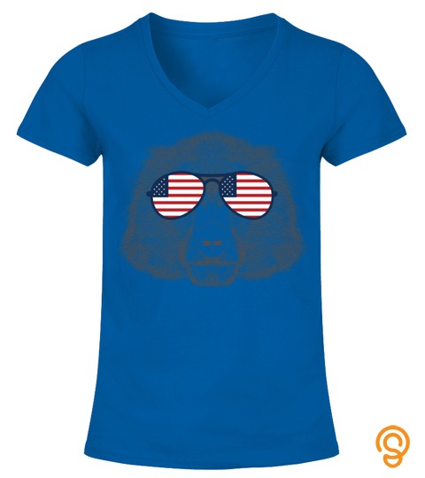 Baboon In American Flag Sunglasses | Mandrill Baboon Sweatshirt