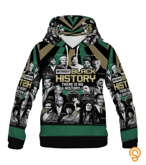 Without Black History All Over Hoodie