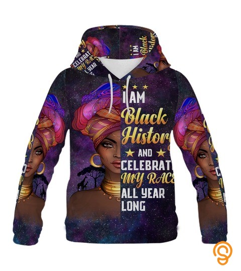I am Black History All over Hoodie