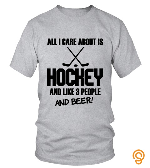About Is Hockey And Beer Funny Shirt