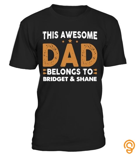 This Awesome Dad Custom Shirt 
