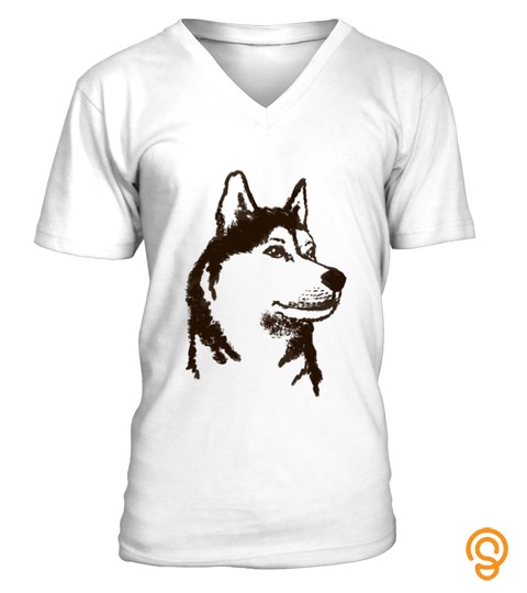 Siberian Husky Dog T Shirt I Love Saint Siberian Husky