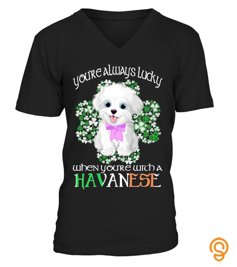 Saint Patrick’S Day Lucky With When You Are With A Havanese Dog