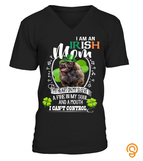 Irish Leonberger Mom Saint Patrick