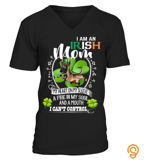 Irish Belgian Malinois Mom Saint Patrick