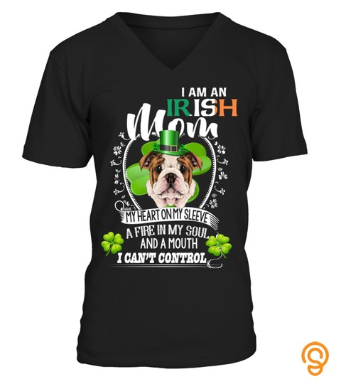 Irish American Bulldog Mom Saint Patrick