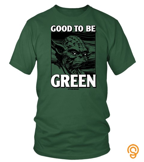 Star Wars Yoda Good To Be Green St. Patrick Premium T Shirt