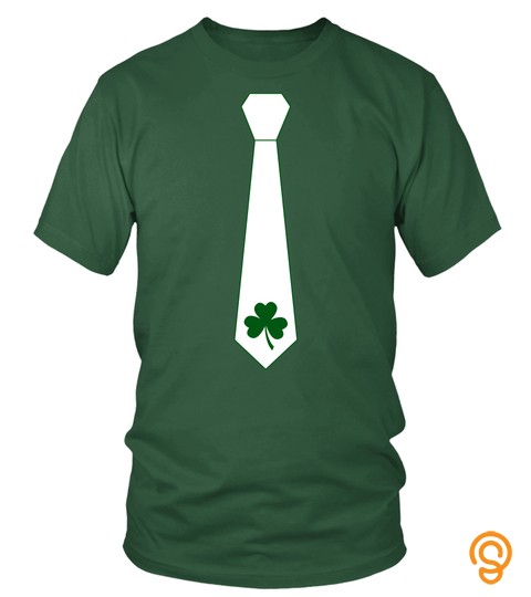 St. Patrick's Day Green Tie Shirt