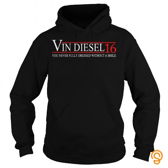 Finely Detailed VIN DIESEL Tee Shirts Sayings Women