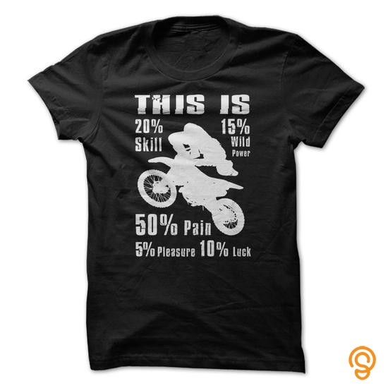 Comfortable Dirt Bike Reality Shirt Motocross Cool Shirtfor Dirt Rider T Shirts Quotes