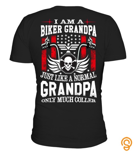 Awesome Biker tshirt for Grandpa