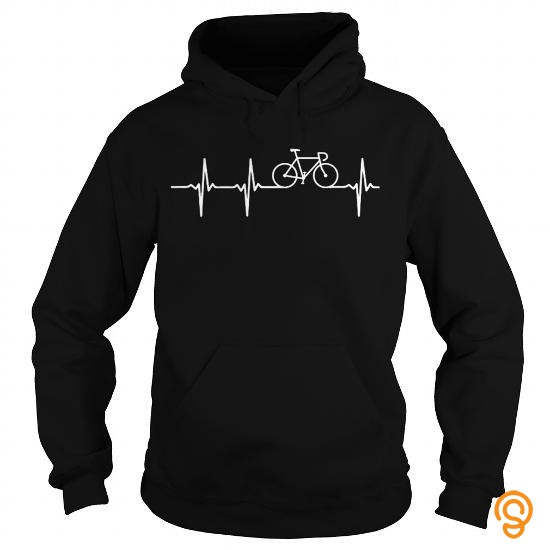 Adorable CYCLING IN MY HEARTBEAT Tee Shirts Shirts Ideas