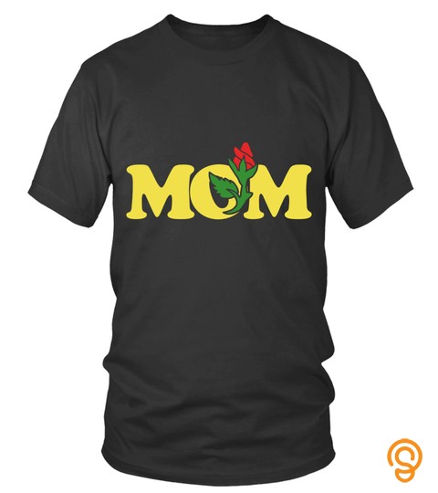 Mom Rose Flower Lover Mama Mom Mother Family Best Selling T shirt