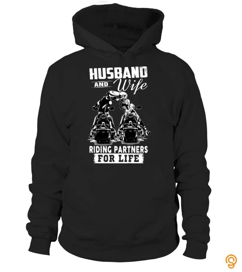 Husband And Wife Riding Partners For Life 1