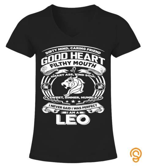 Good Heart Leo Zodiac Hoodie for Men