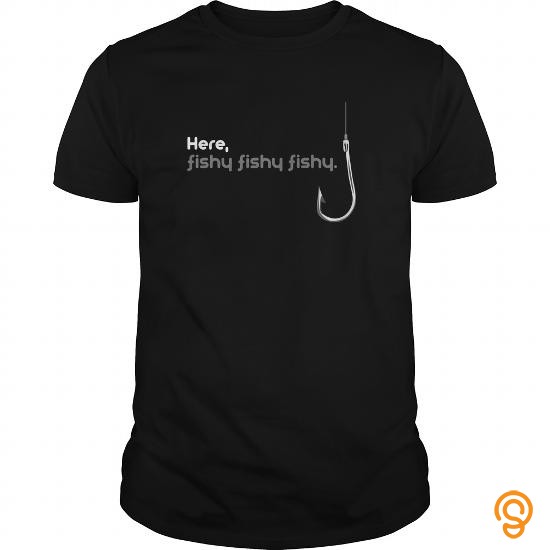 Hot Here, fishy fishy fishy Poker Shirt Tee Shirts Graphic
