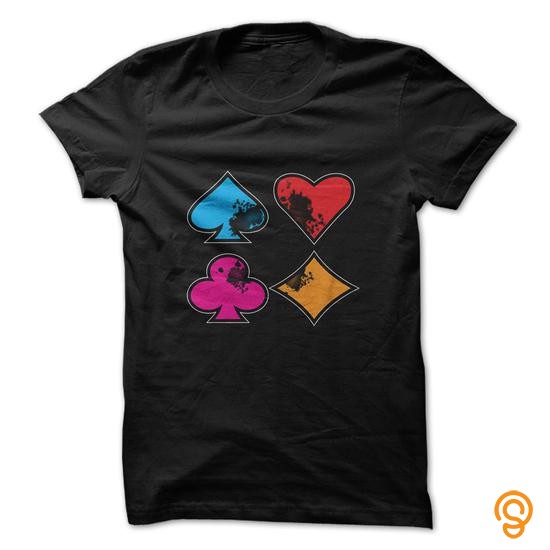 Full-priced Great Poker Shirt Tee Shirts Clothing Company
