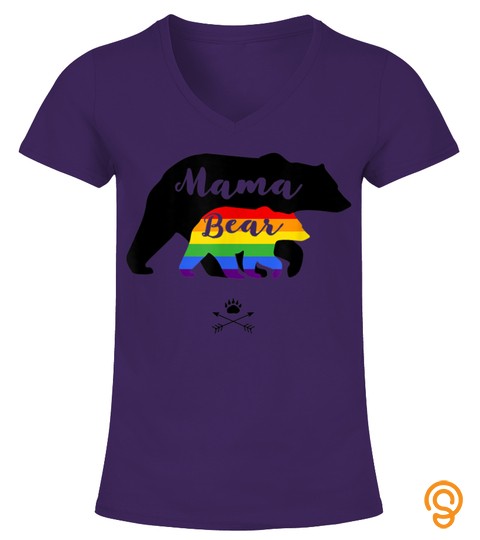 LGBT Mom Mama Bear Papa Bear LGBT Shirt Mothers Gift