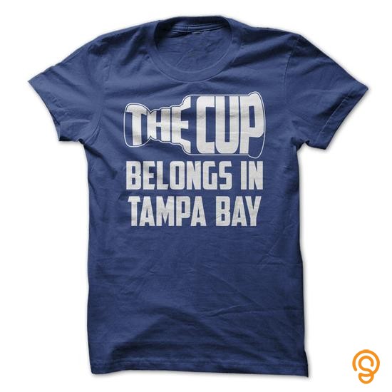 Sports Wear The Cup belongs in Tampa Bay T Shirts Size Xxl