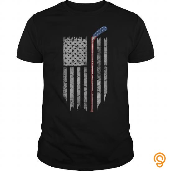 Design HOCKEY FLAG Tee Shirts Graphic
